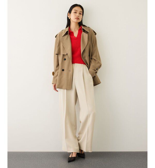 ROPE「【MANTECO(マンテコ)】テンセルウール スプリングトレンチコート」|トレンチコート|