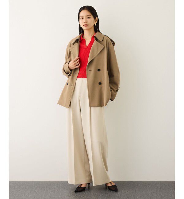 ROPE「【MANTECO(マンテコ)】テンセルウール スプリングトレンチコート」|トレンチコート|