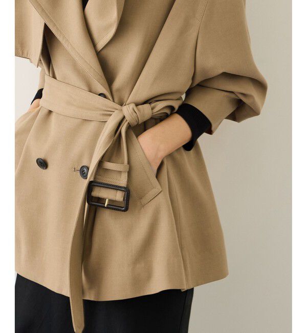 ROPE「【MANTECO(マンテコ)】テンセルウール スプリングトレンチコート」|トレンチコート|