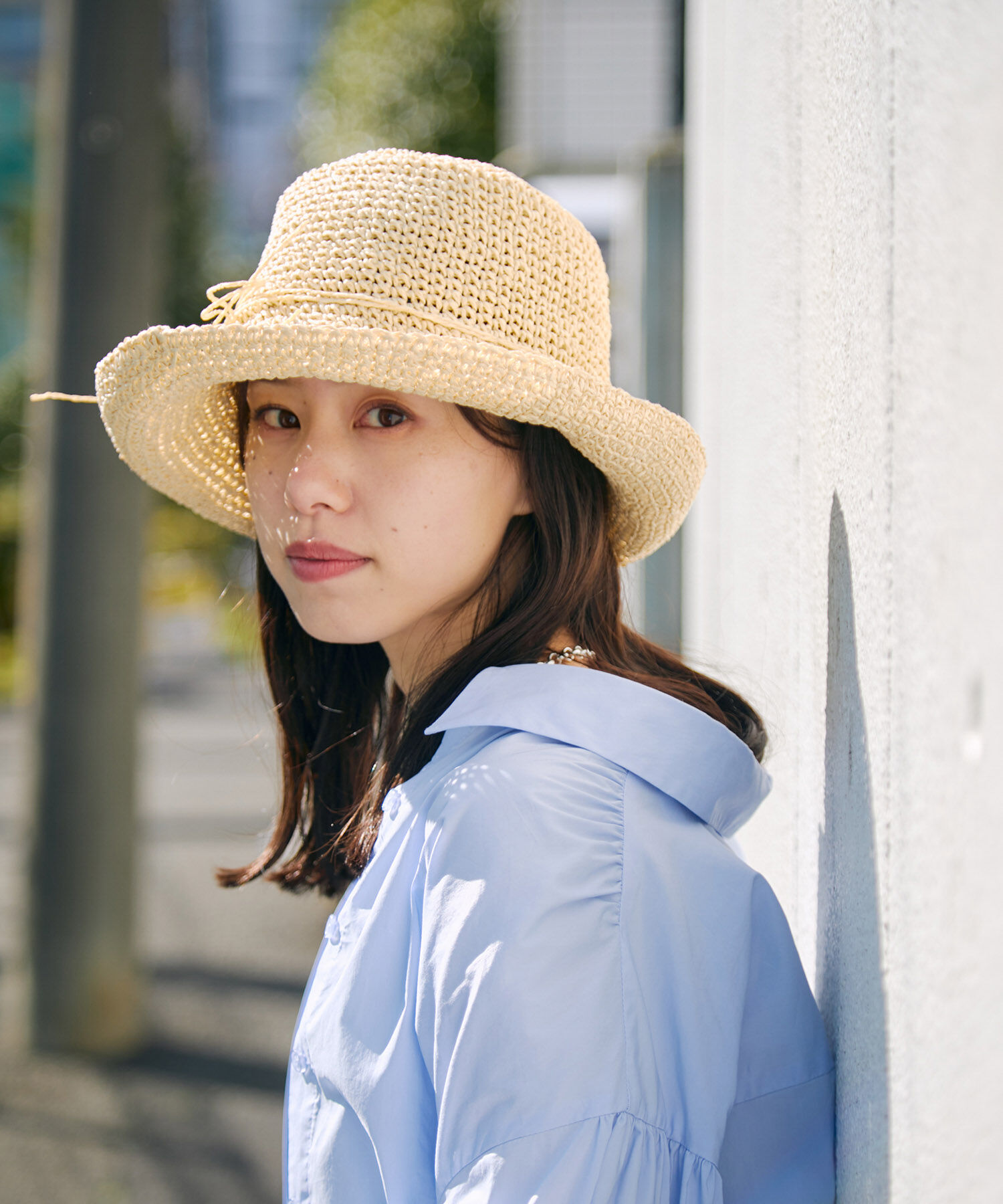 VIS「ナチュラル雑材ハット」|ハット|