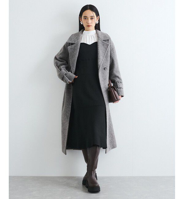 VIS「【VIS DRESS】バックリボンドッキングマーメイドワンピース」|ワンピース|