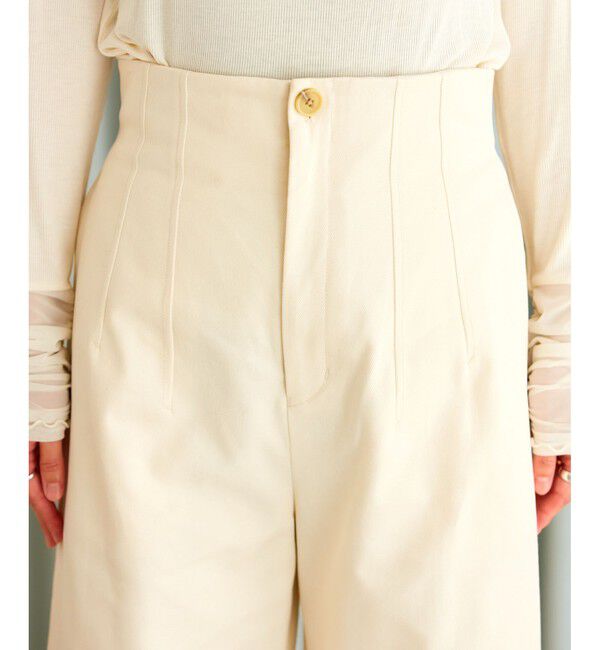 VIS「【洗える】微起毛バギーパンツ」|スラックス|