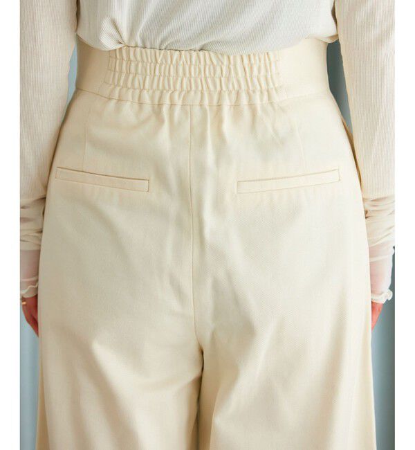 VIS「【洗える】微起毛バギーパンツ」|スラックス|