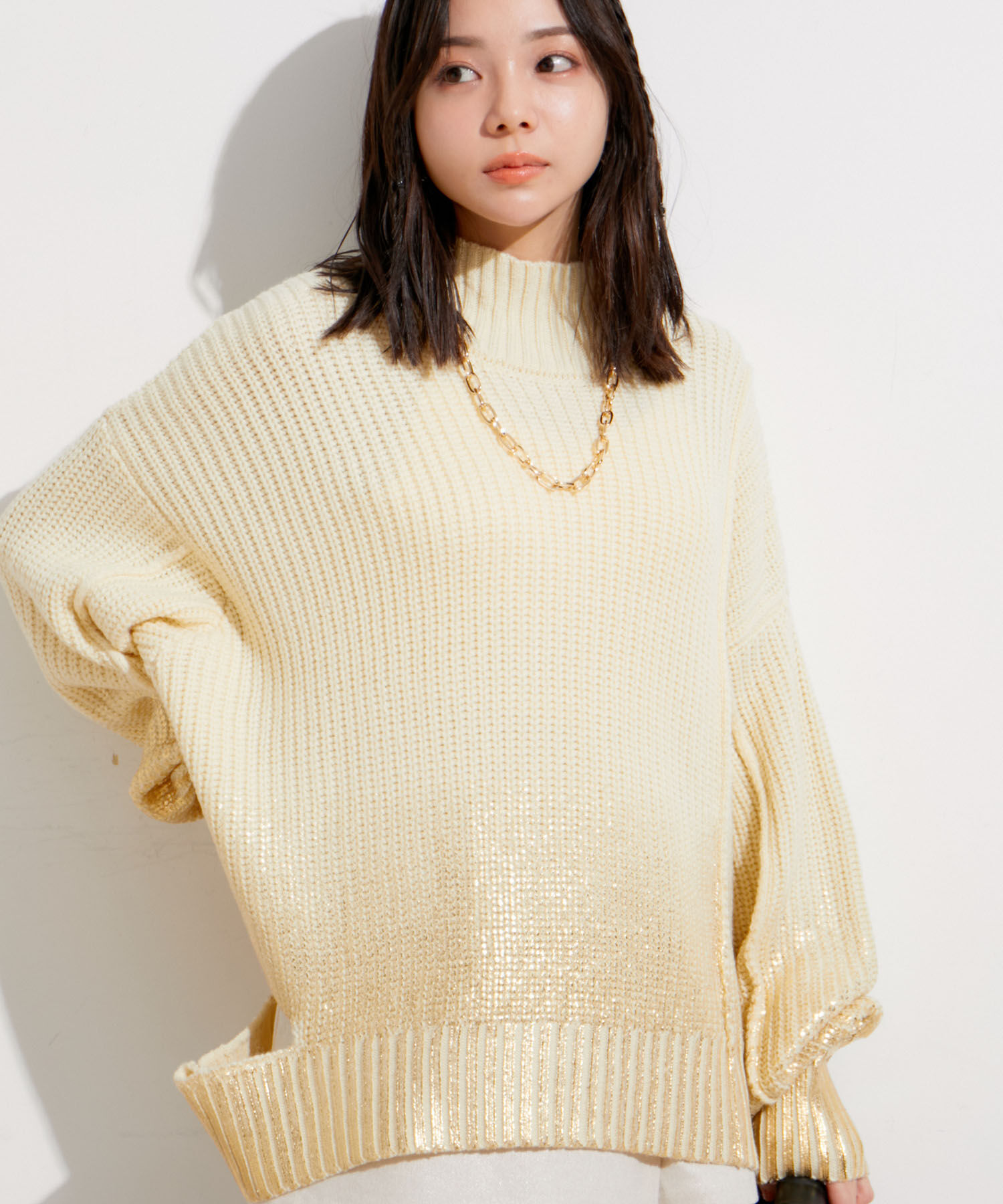 VIS「【2WAY】マンテルチェーンベルト/ネックレス」|ベルト|