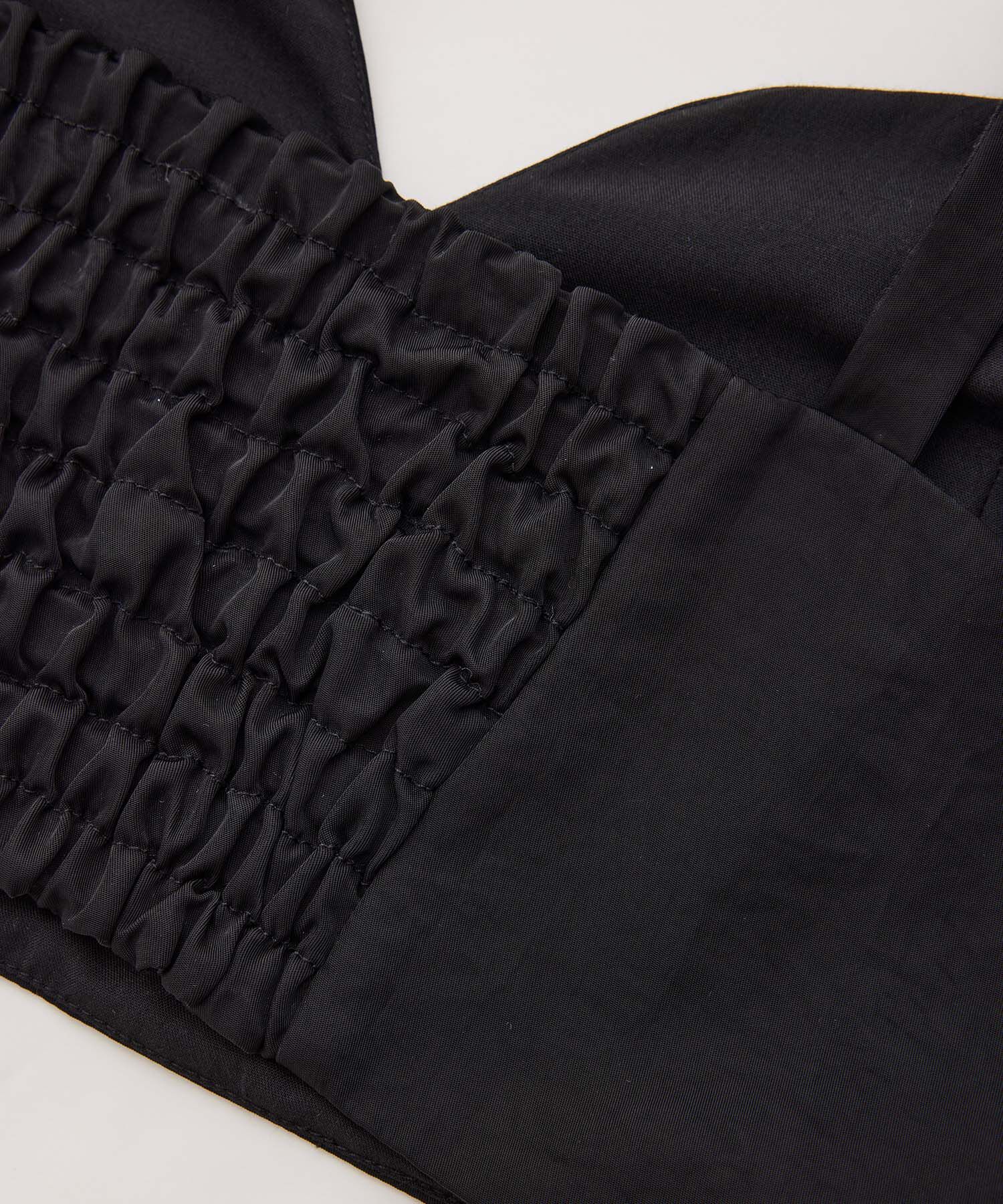 VIS「【セットアップ対応】ナイロンビスチェ【洗える】」|キャミソール|