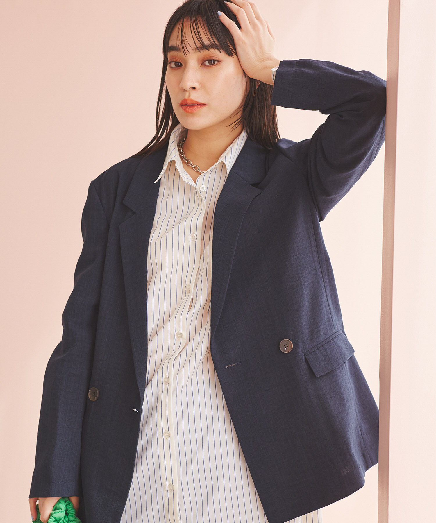 VIS「美easyテーラードジャケット【洗える】」|テーラードジャケット|