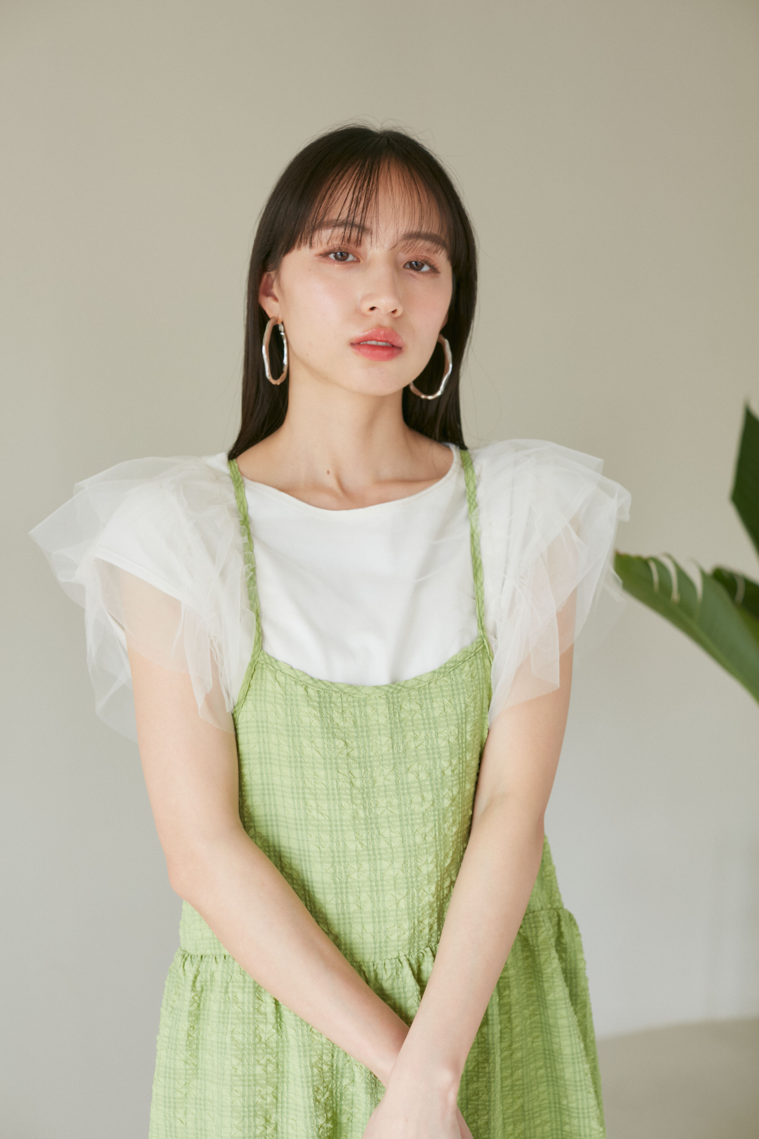 VIS「オーバルメタルフープピアス」|ピアス|