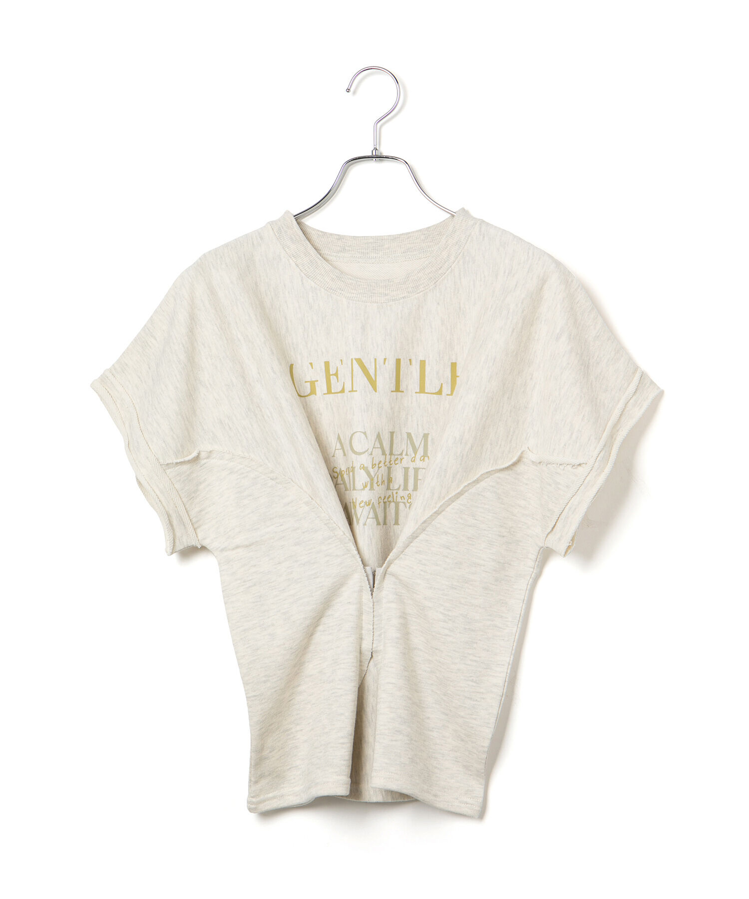 VIS「【セットアップ対応】裏毛スウェットフロントホックプルオーバー【洗える】」|スウェット・ジャージ|