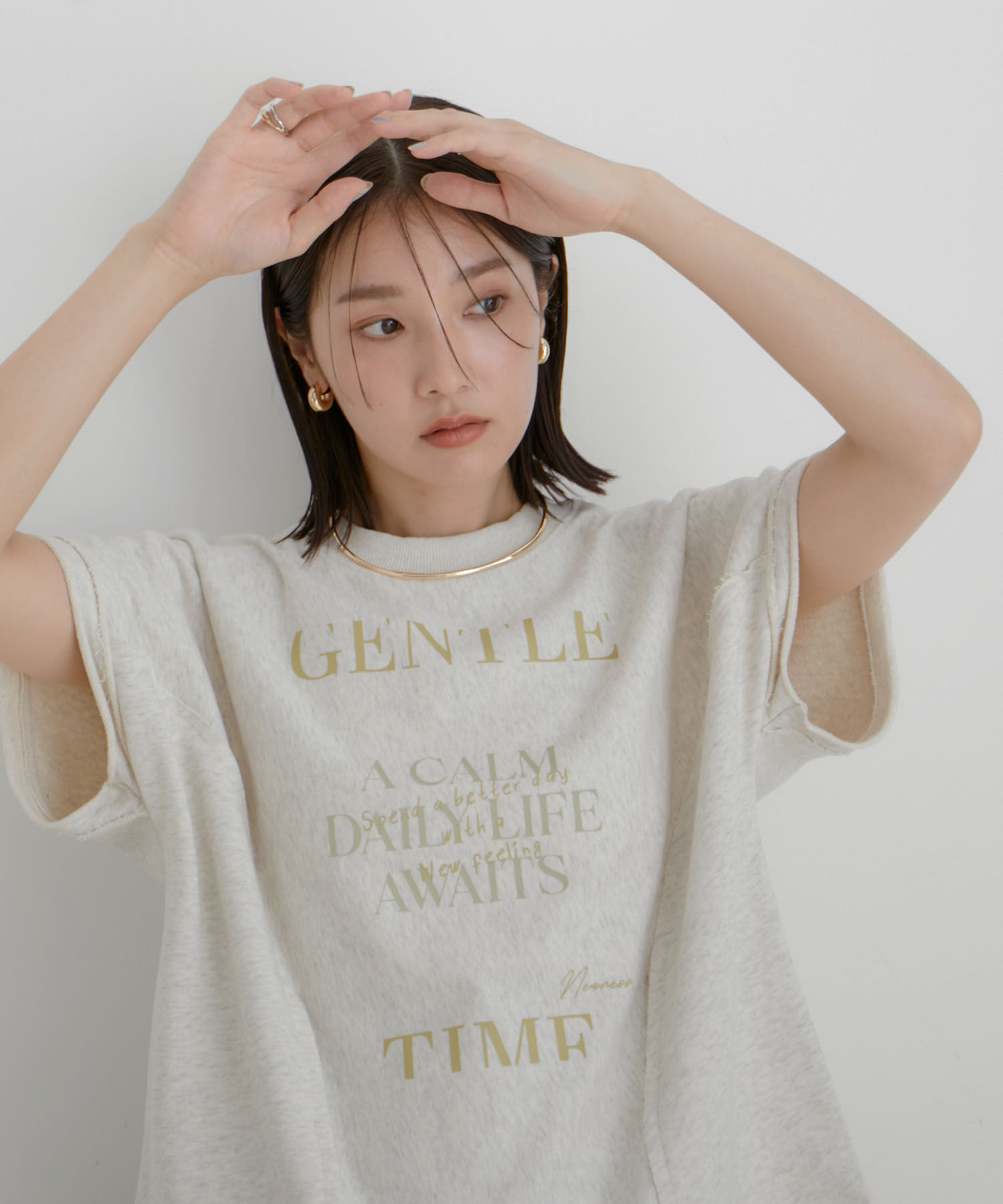 VIS「【セットアップ対応】裏毛スウェットフロントホックプルオーバー【洗える】」|スウェット・ジャージ|キナリ(16)