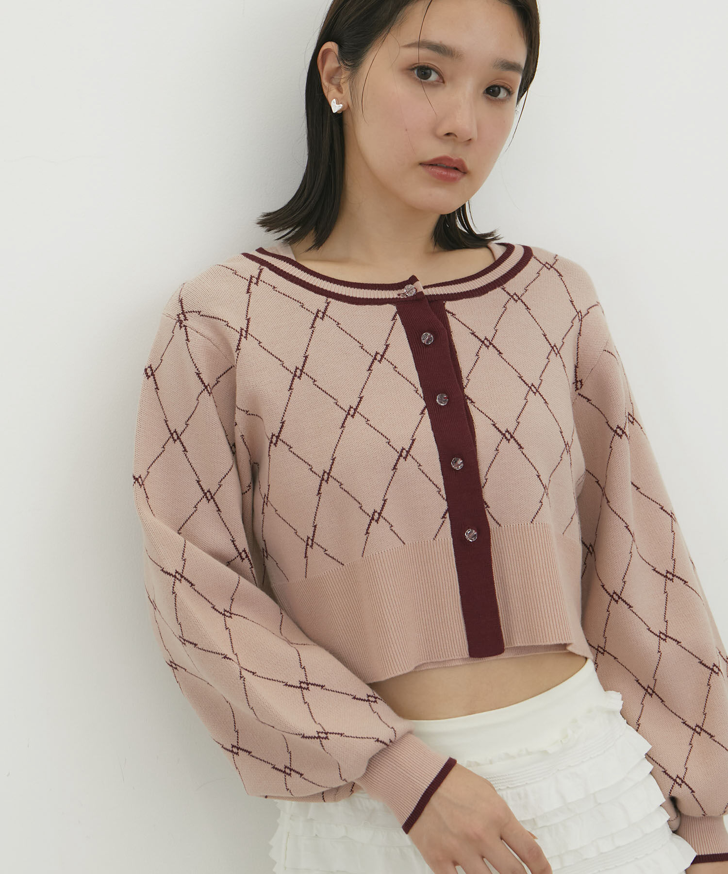 VIS「【SET】モノグラムニットアンサンブル【WEB/一部店舗限定】」|その他|