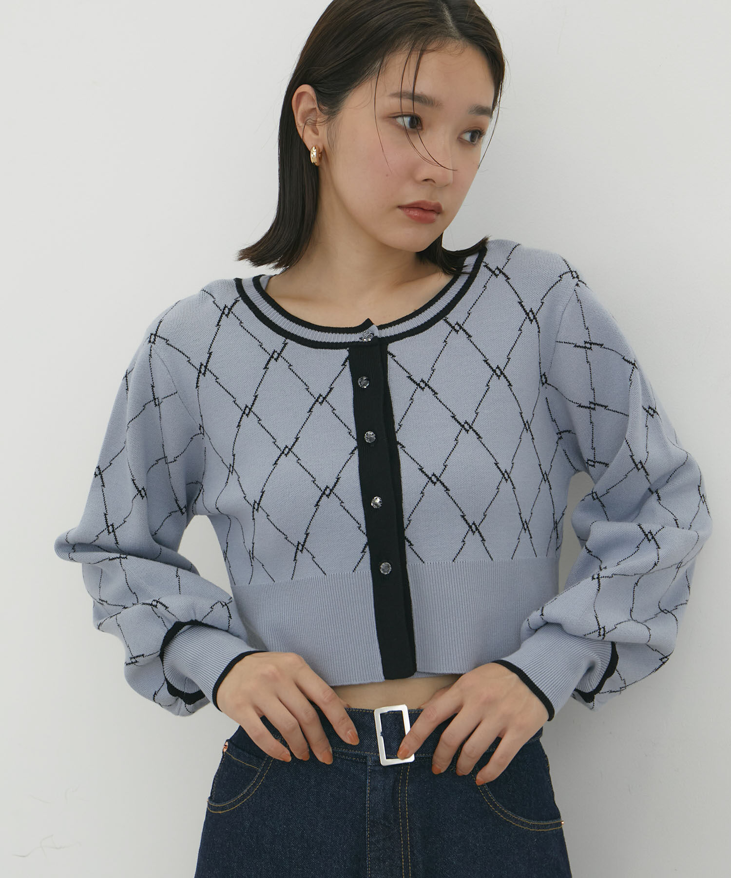 VIS「【SET】モノグラムニットアンサンブル【WEB/一部店舗限定】」|その他|