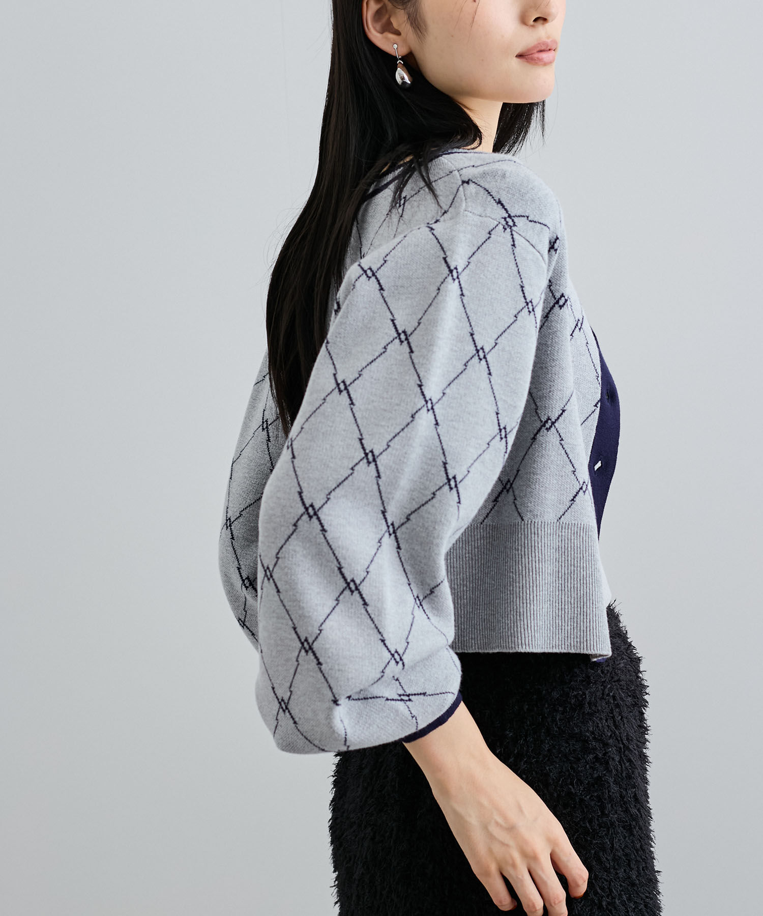 VIS「【SET】モノグラムニットアンサンブル【WEB/一部店舗限定】」|その他|