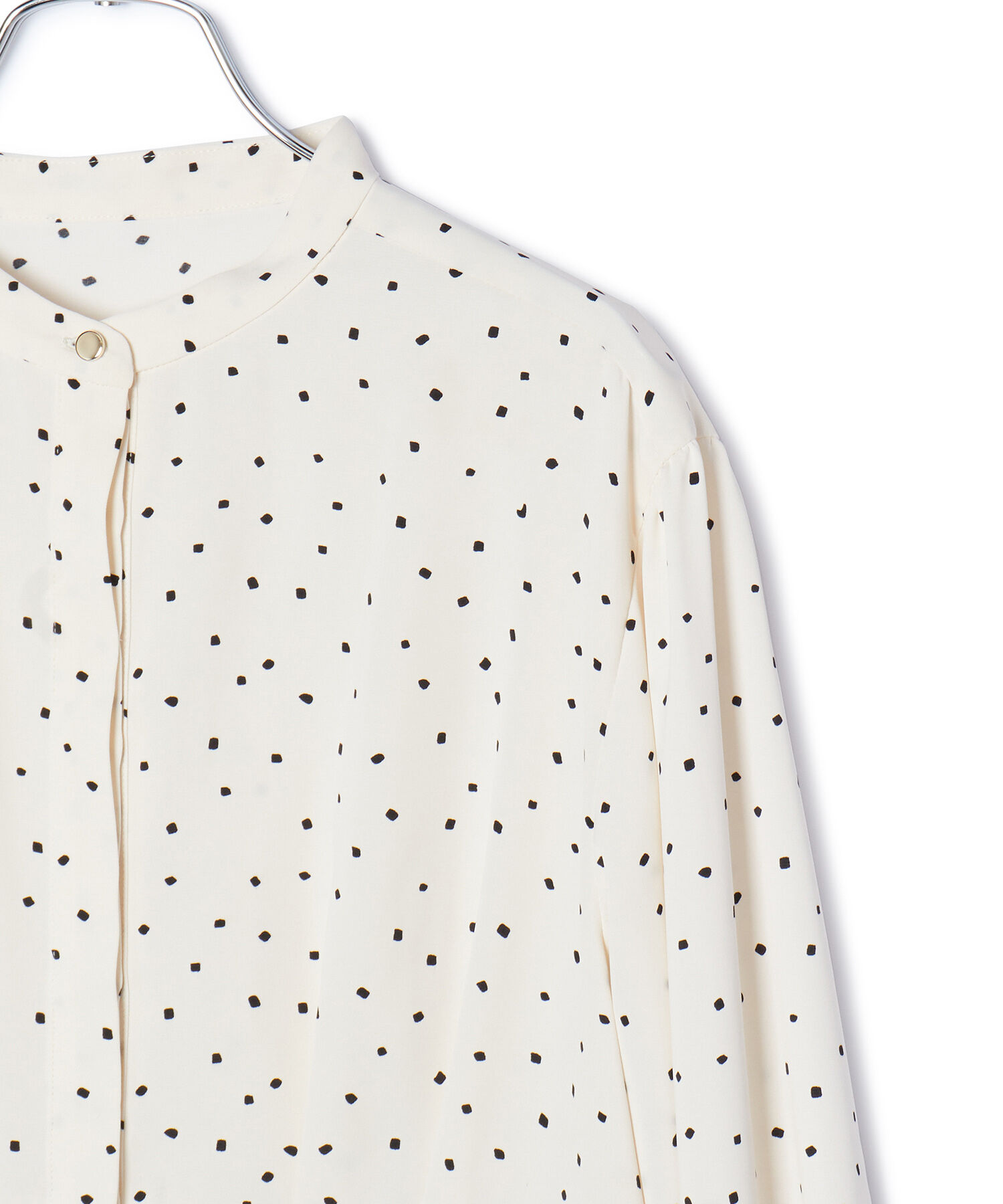 VIS「【洗える】ウエストタックブラウス」|シャツ・ブラウス|