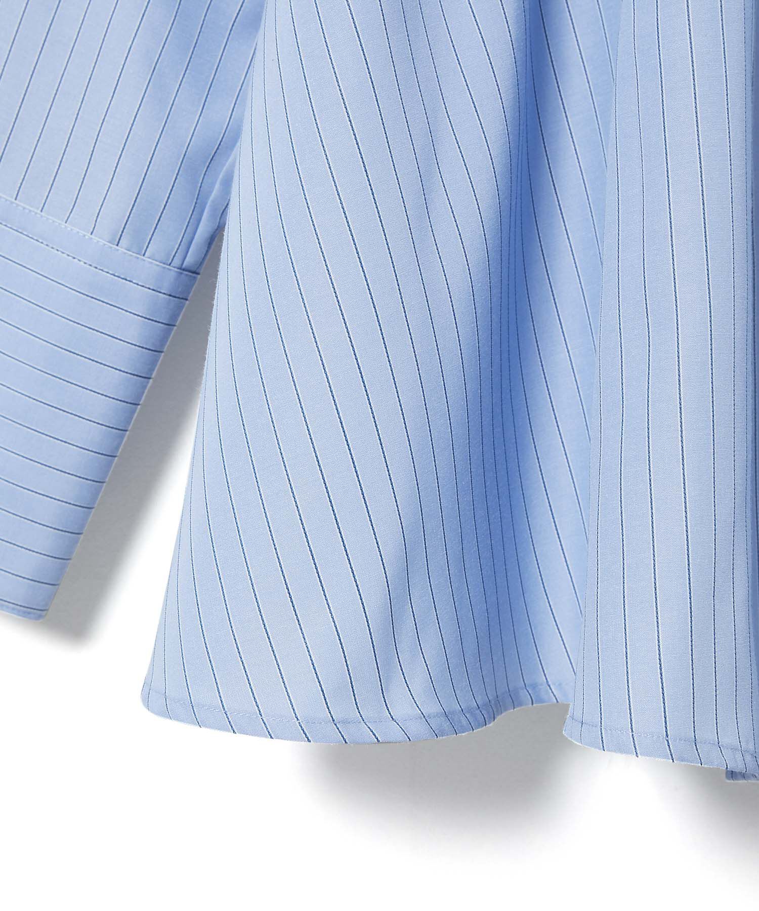 VIS「【洗える】アシンメトリーフレアーシャツ」|シャツ・ブラウス|