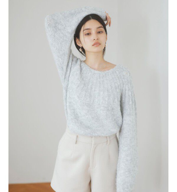 VIS「バックリボンHUGニット」|ニット・セーター|
