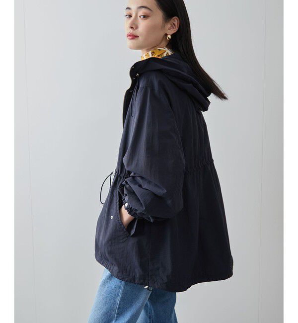 VIS「【定番人気】【撥水/花粉ガード】ウエストドロストマウンテンパーカー スプリングコート」|その他|