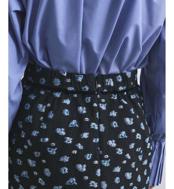 VIS「フラワージャガードミニスカート」|スカート|