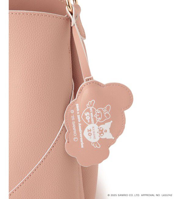 VIS「【マイメロディ&クロミ】 VIS別注モデルハートカットバッグ＆チャームSET」|ハンドバッグ|