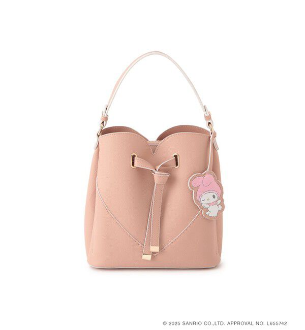 VIS「【マイメロディ&クロミ】 VIS別注モデルハートカットバッグ＆チャームSET」|ハンドバッグ|