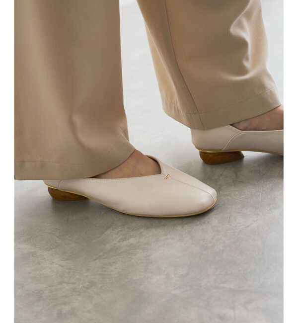 VIS「メタルポイントバブーシュ」|パンプス|