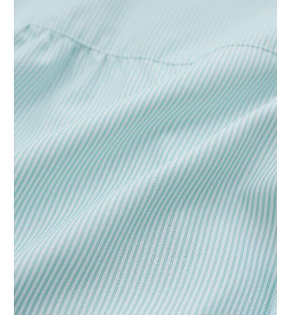 VIS「【洗える】プリーツスリーブフレアーシャツ」|シャツ・ブラウス|