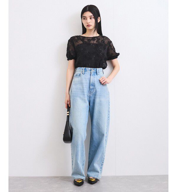 VIS「コード刺繍シアープルオーバー」|Tシャツ・カットソー|