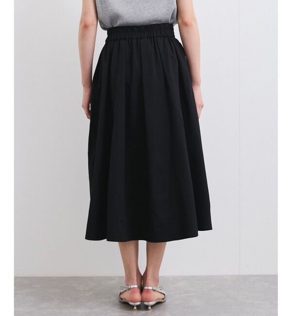 VIS「【洗える】サッカータックフレアースカート」|スカート|