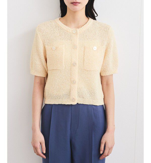 VIS「ブークレコンパクトカーディガン」|カーディガン|