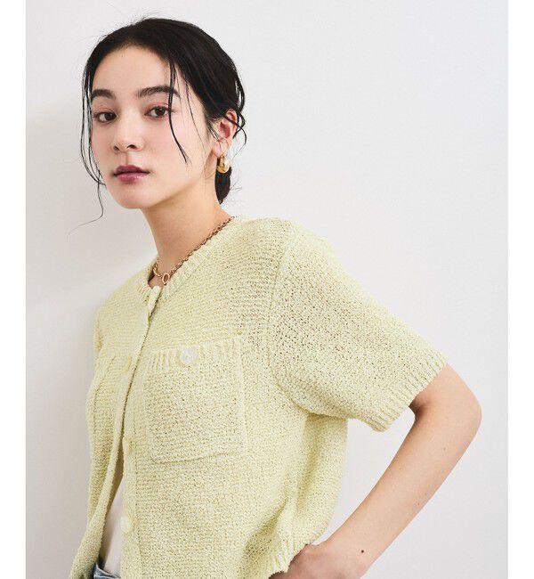 VIS「ブークレコンパクトカーディガン」|カーディガン|