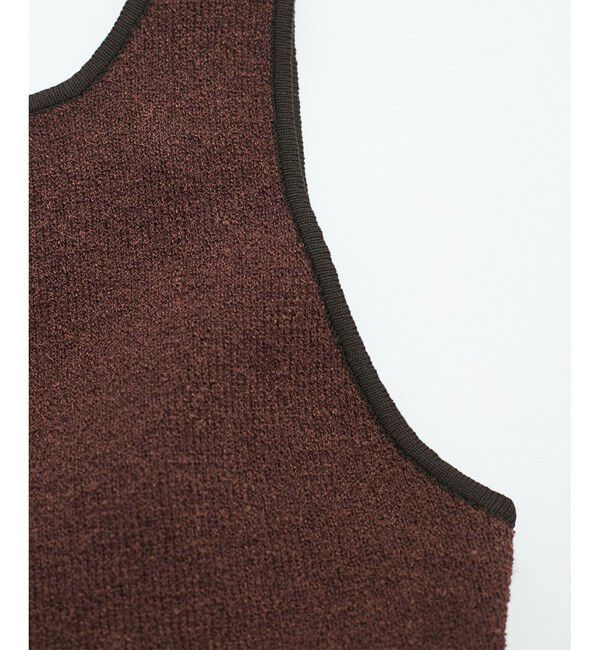 VIS「配色ニットタンクワンピース」|ワンピース|