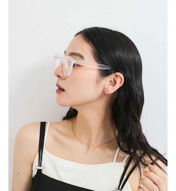 VIS「クリアフレームファッショングラス」|サングラス|