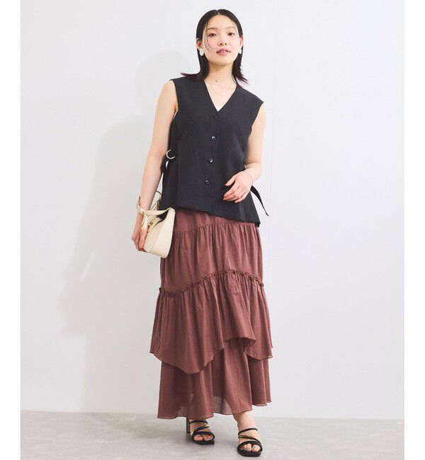 VIS「【180℃美人見え】ハンドルリボンワンショルダーバッグ」|ショルダー・メッセンジャー|