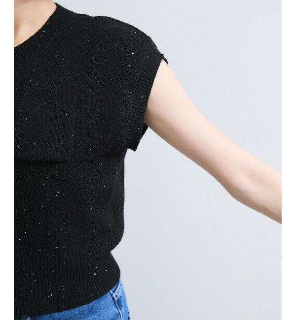 VIS「くるみ釦ニットトップスカーデ/洗える」|カーディガン|