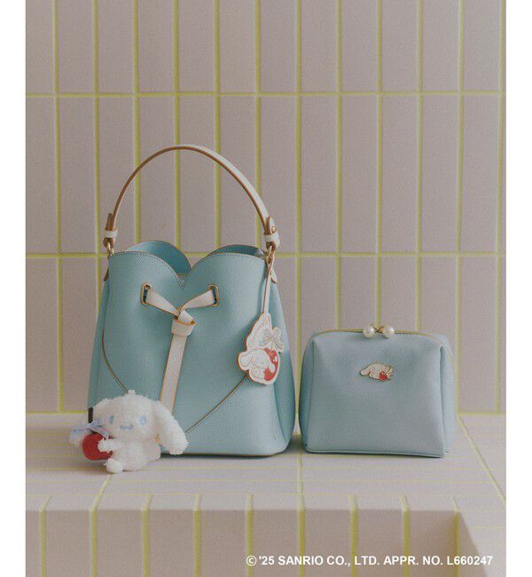 VIS「【シナモロール】VIS別注ぬいぐるみチャーム」|チャーム・キーホルダー|