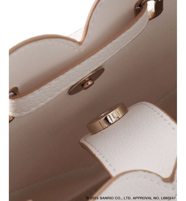 VIS「【シナモロール】VIS別注ハートカットバッグ(スモール)」|ショルダー・メッセンジャー|