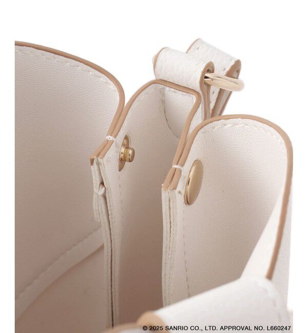 VIS「【シナモロール】VIS別注ハートカットバッグ(スモール)」|ショルダー・メッセンジャー|