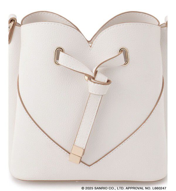 VIS「【シナモロール】VIS別注ハートカットバッグ(スモール)」|ショルダー・メッセンジャー|