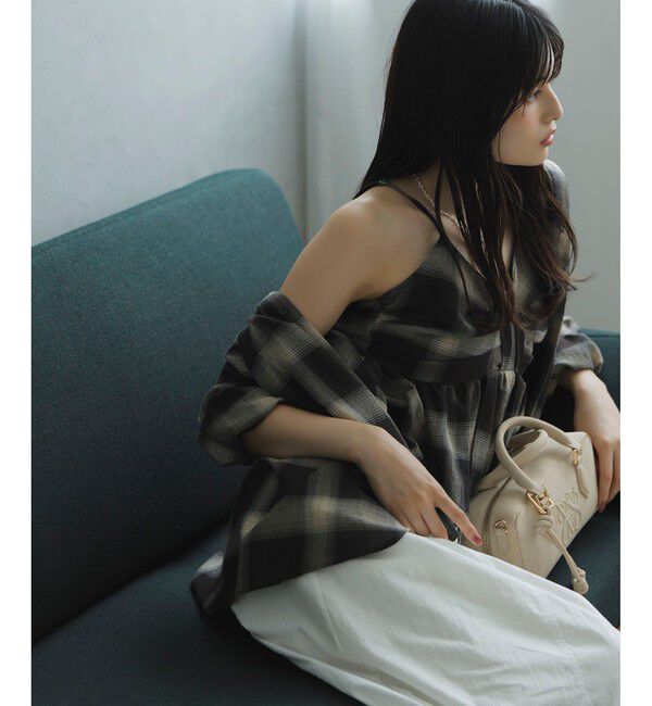 VIS「オンブレチェックオーバーシャツ」|シャツ・ブラウス|