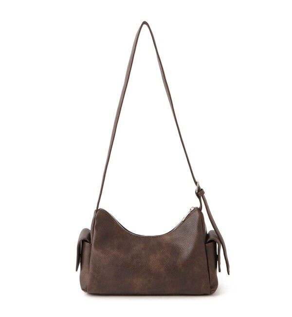 VIS「【2WAY】ビンテージ合皮クアトロポケットショルダーバッグ」|ショルダー・メッセンジャー|