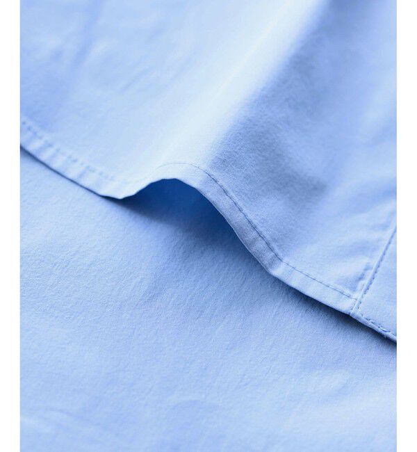 VIS「裾ティアードオーバーシャツ/UVケア・イージーケア」|シャツ・ブラウス|