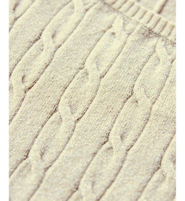 VIS「【前後2WAY】ケーブルニットタンクトップ」|タンクトップ|