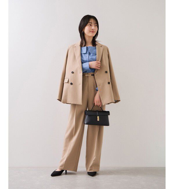 VIS「オフショルライクロングスリーブブラウス/イージーケア」|シャツ・ブラウス|