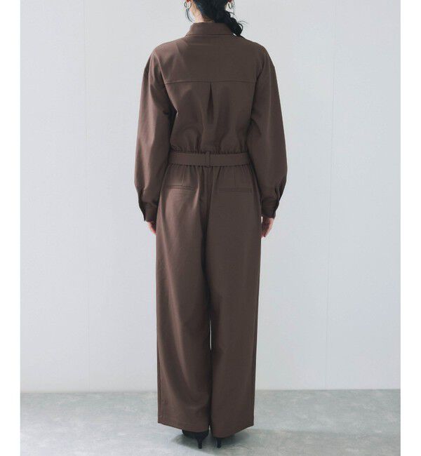 VIS「ポケットディテールジャンプスーツ」|オールインワン|