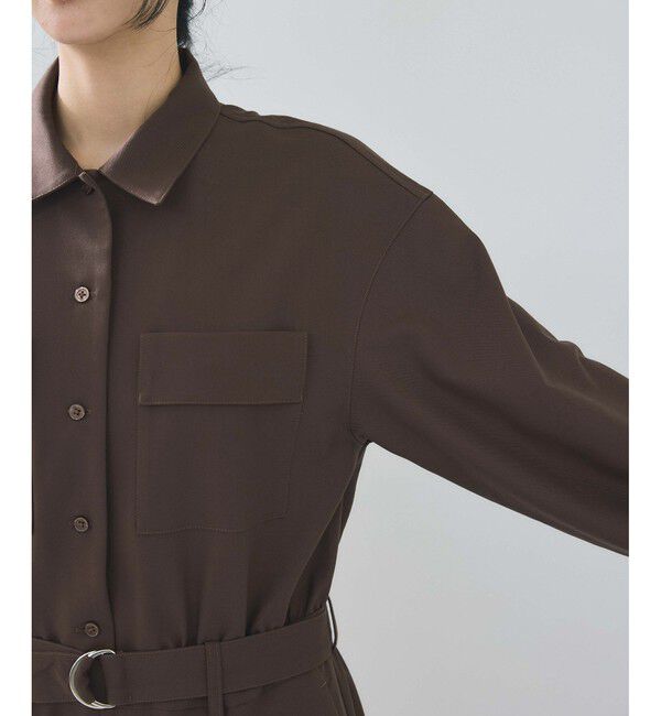 VIS「ポケットディテールジャンプスーツ」|オールインワン|