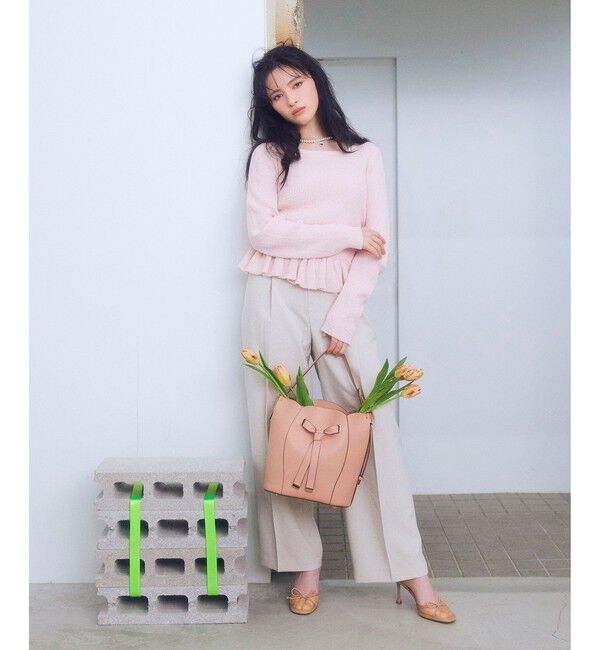 VIS「フラワーカットショルダーバッグ/2WAY」|ショルダー・メッセンジャー|