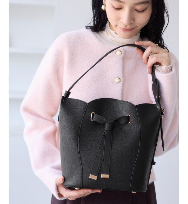 VIS「フラワーカットショルダーバッグ/2WAY」|ショルダー・メッセンジャー|