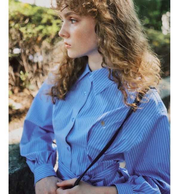 VIS「【POLO BCS】VIS別注ウエストタックフレアワンピース/WEB限定」|ワンピース|