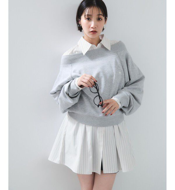 VIS「【POLO BCS】VIS別注ウエストタックフレアワンピース/WEB限定」|ワンピース|