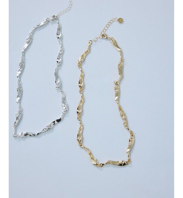 VIS「ニュアンスメタルパーツネックレス」|ネックレス|