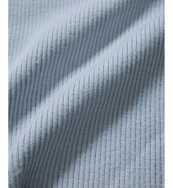 VIS「アシメねじれデザインリブニット」|ニット・セーター|